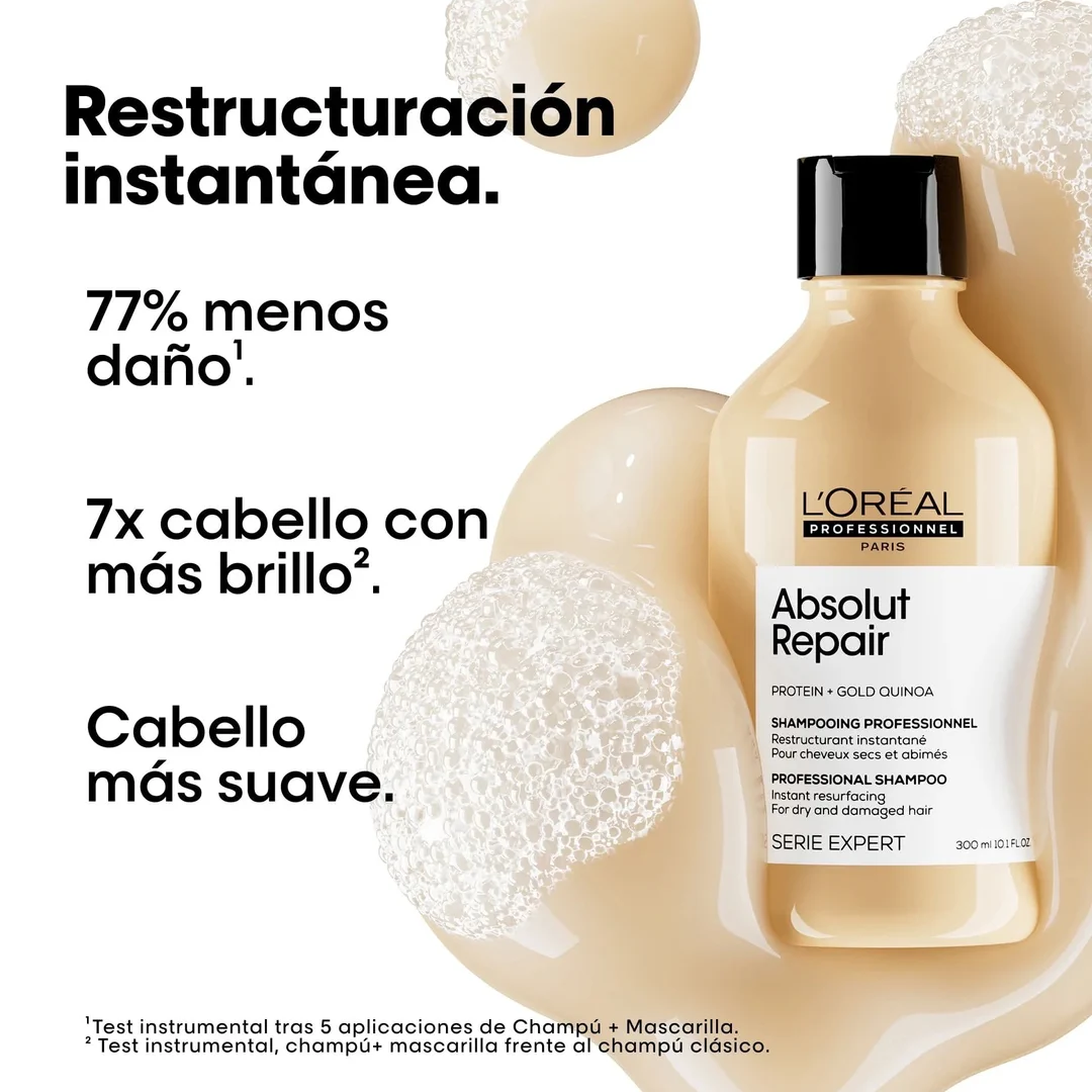 L'Oréal Professionnel Serie Expert Absolut Repair Shampoo Professionnel 300 ml back Compra barato en cristinagbeauty