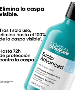 L'Oréal Professionnel Serie Expert Scalp Advanced Anti Dandruff Shampoo Professionnel 300 ml back Compra barato en cristinagbeauty